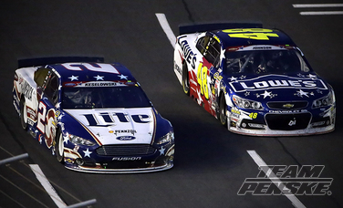 Keselowski Finishes Season's Longest Race with Top-10